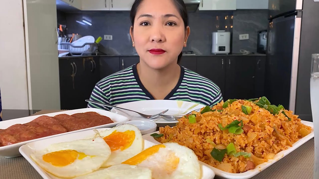 KIMCHI FRIED RICE, ITLOG AT SPAM