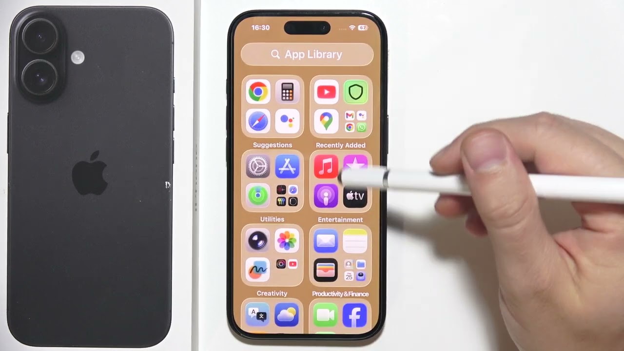 Does iPhone 17 have App Drawer like Android?