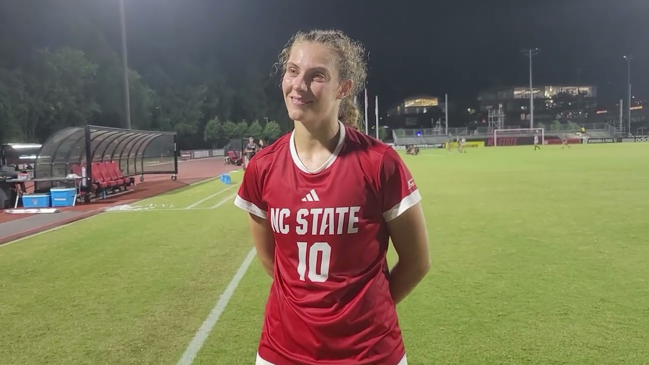 NC State-UNC-Charlotte Post-game Interview with Annika Wohner