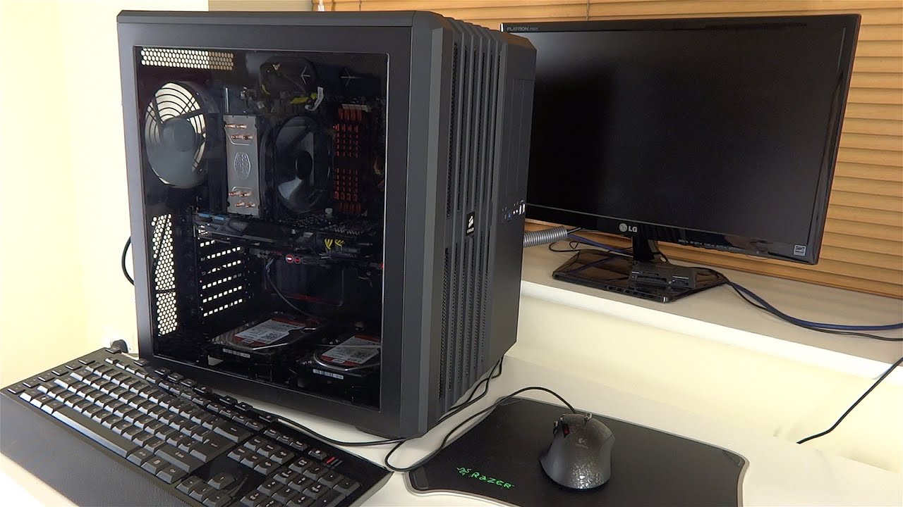 Corsair Air 540 ATX Cube Case Unboxing and Review
