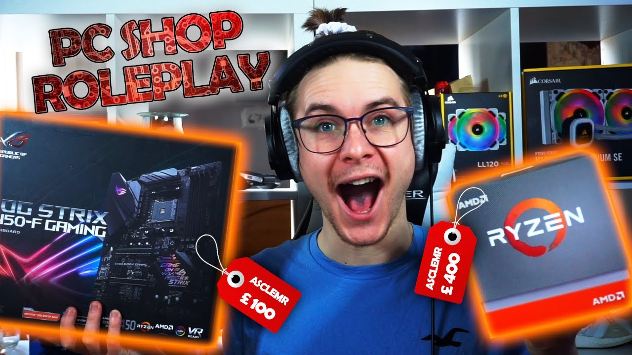 You Want Upgrades?! (PC Shop Roleplay)