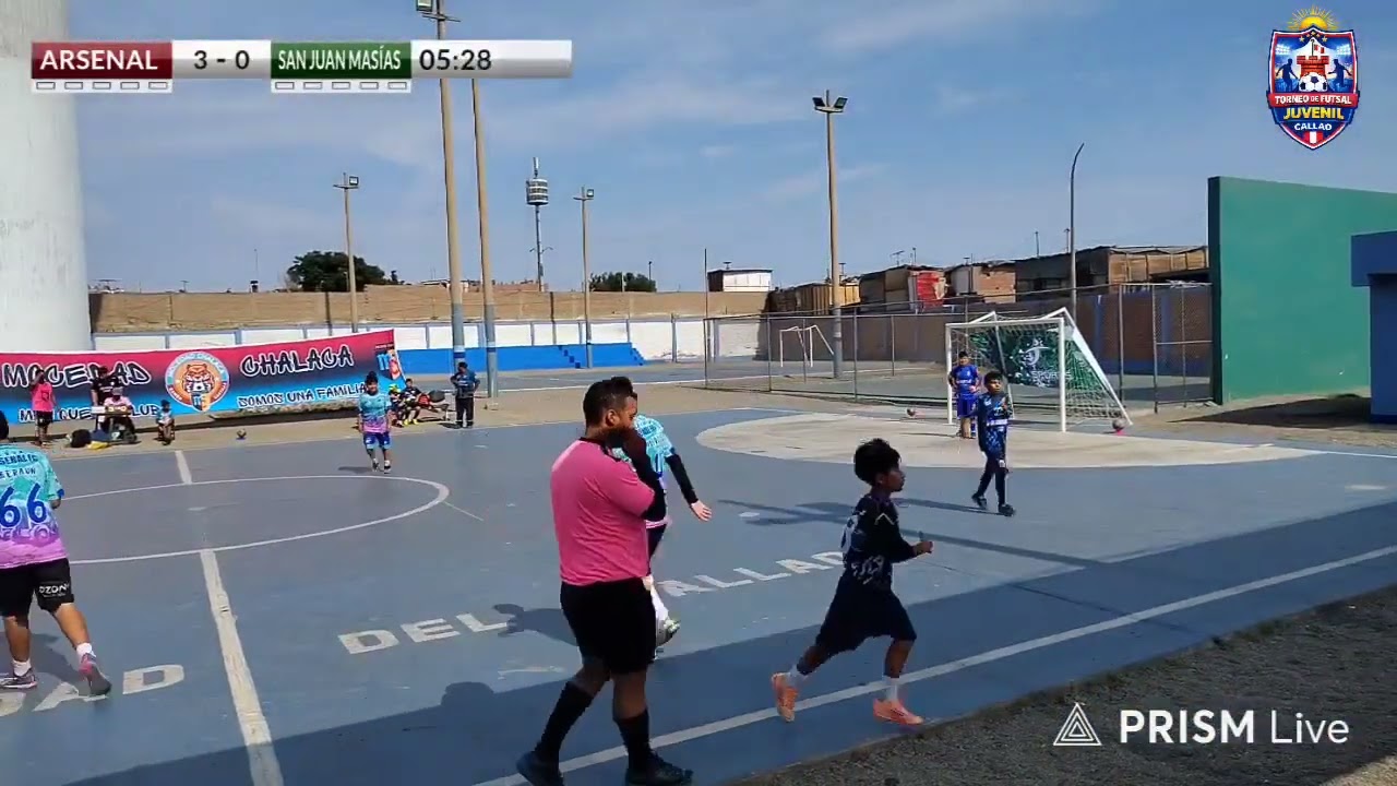 futsal menores  1er partido fecha 3