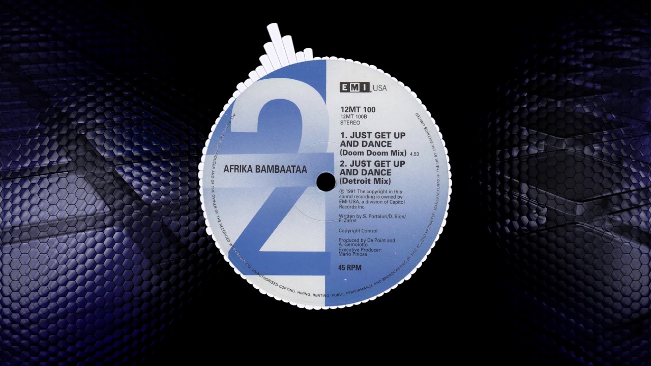 Afrika Bambaataa ‎- Just Get Up And Dance