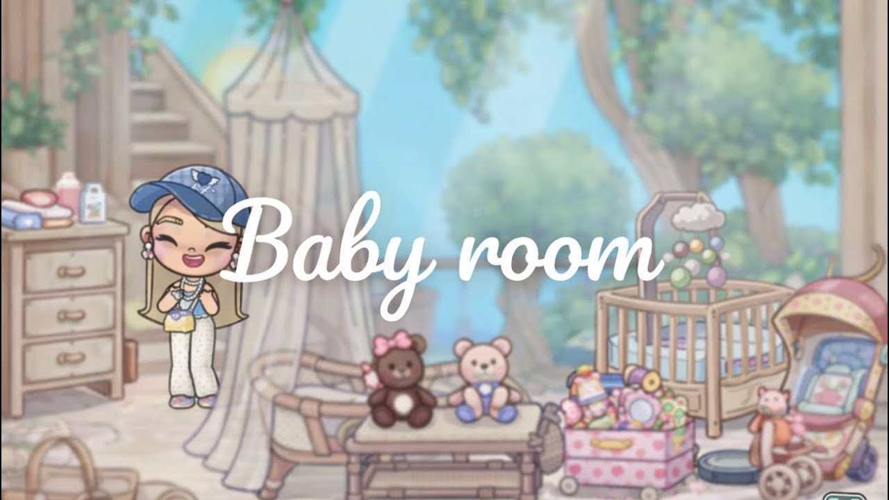 Baby room#avatarworld #family#famille#baby#bébé 