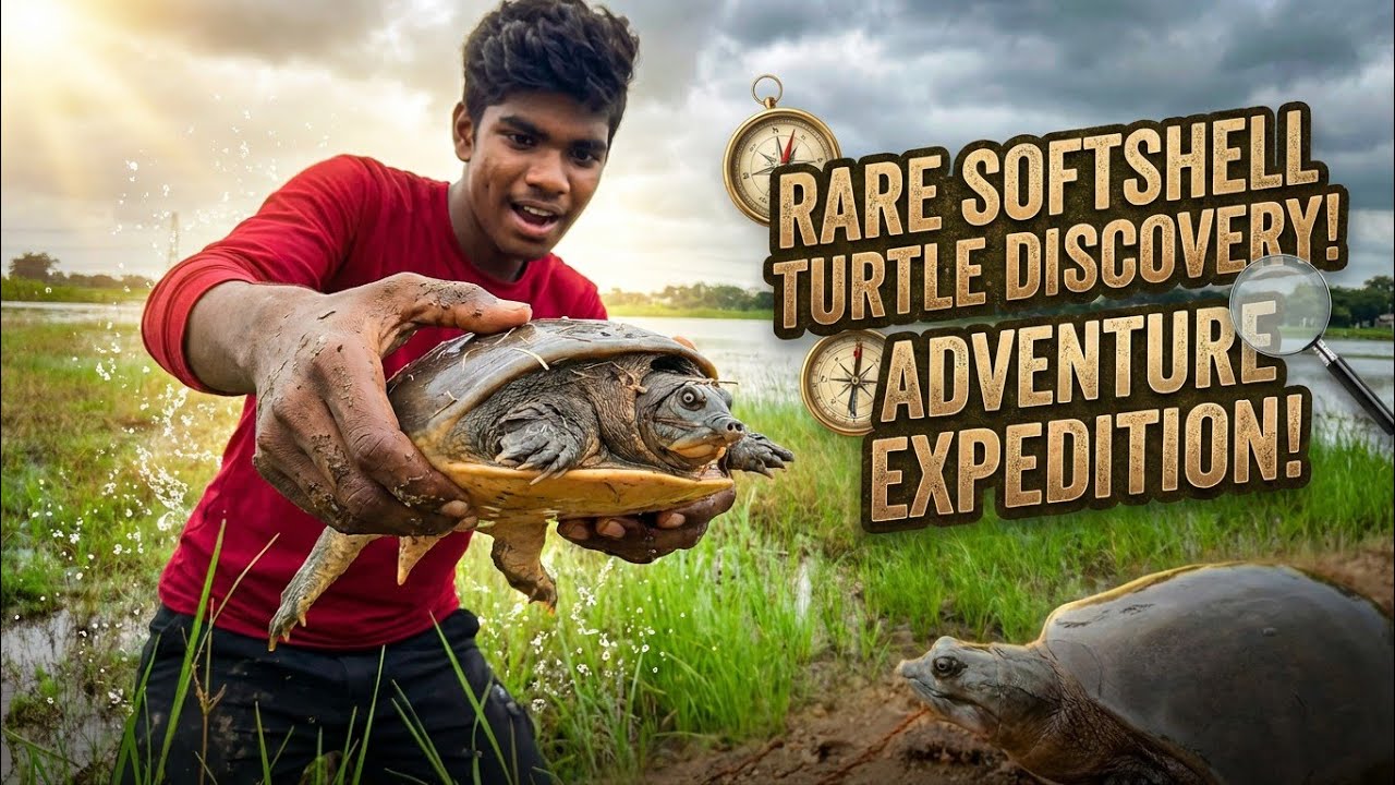Shocking Moment! Fisherman Finds a Tortoise in the Net | ఆశ్చర్యపరిచిన సంఘటన 😱