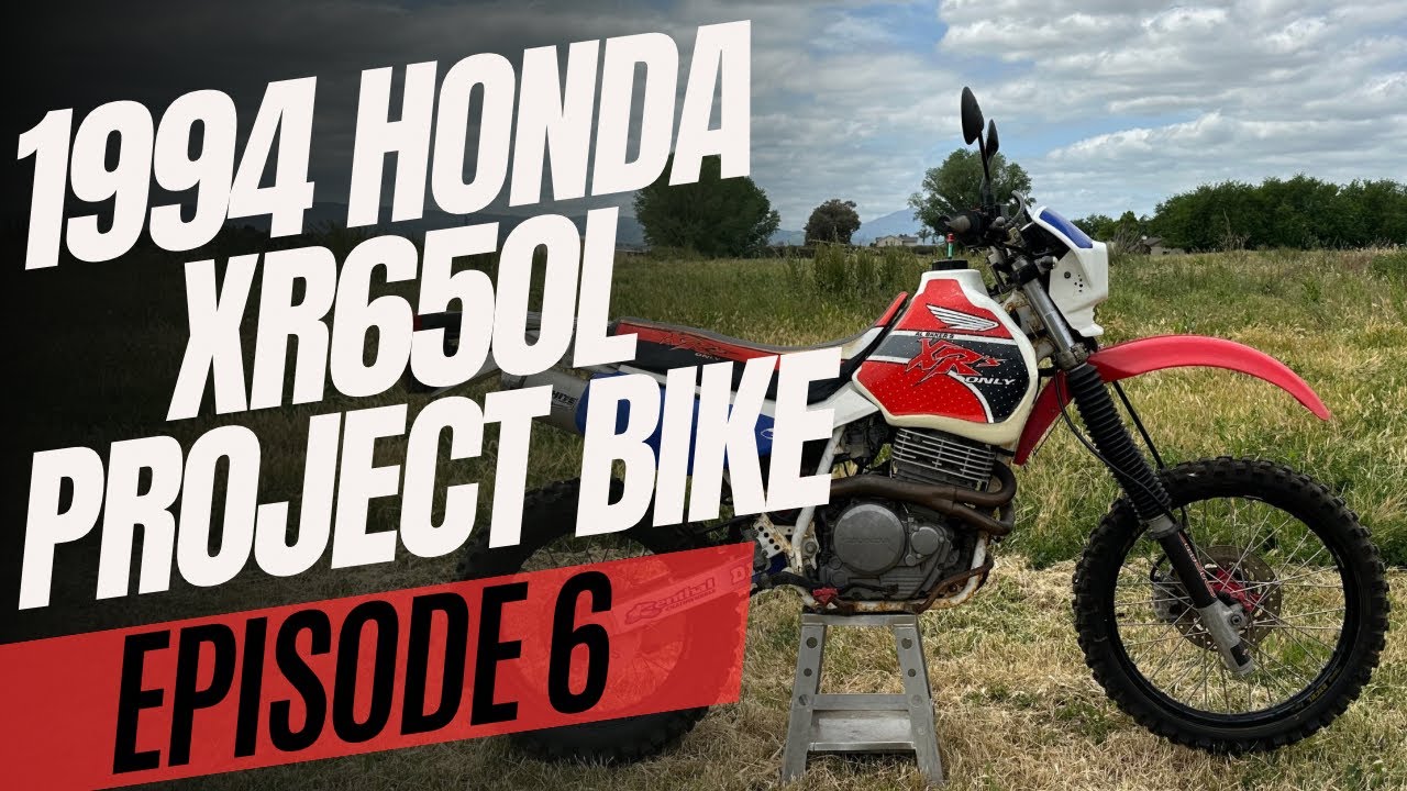 Frozen Front Brakes On The XR650L | Front Caliper Rebuild | Project Bike Ep. 6