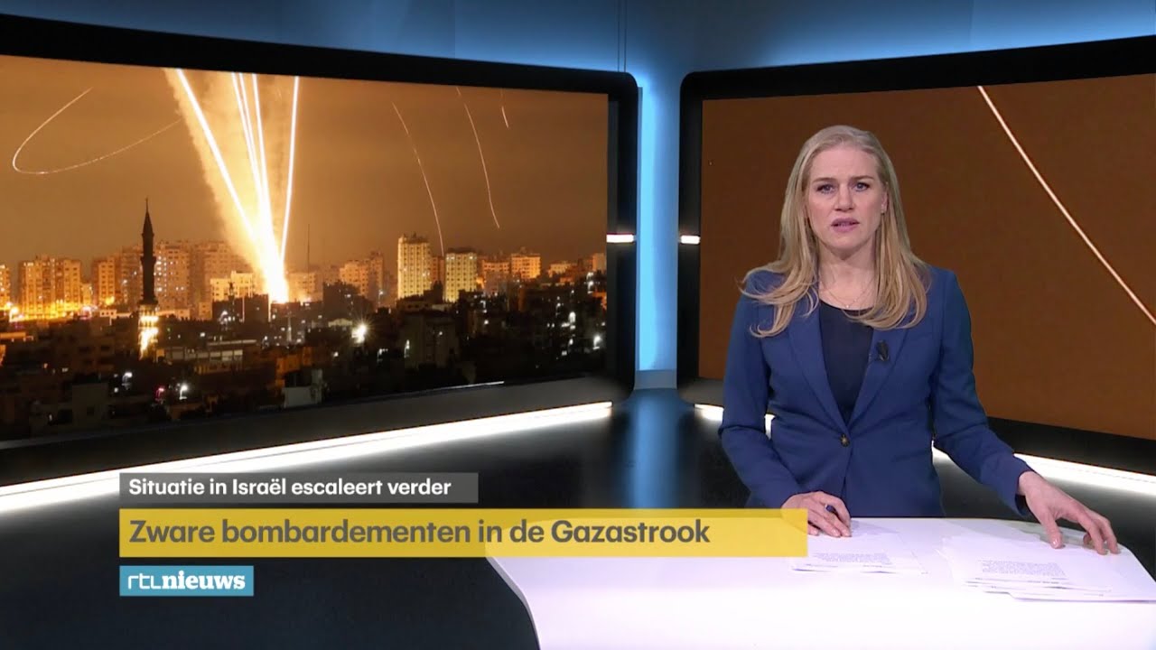 Zware bombardementen in de Gazastrook
