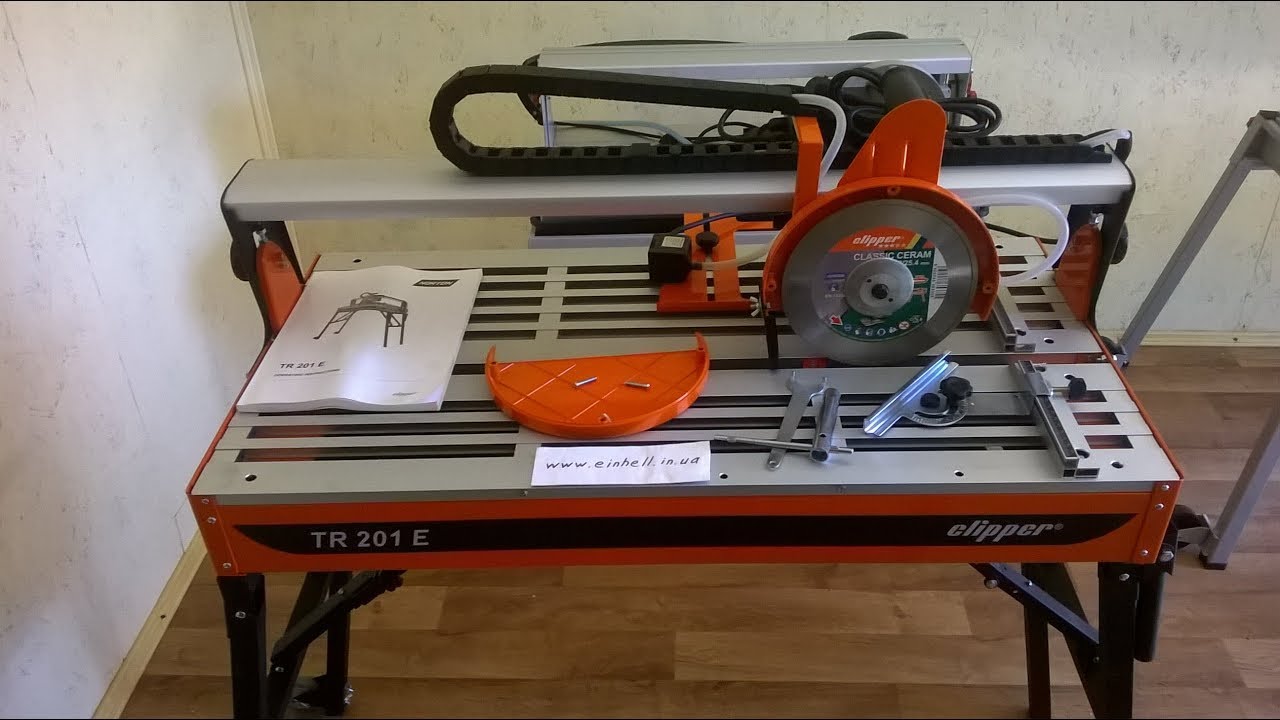 Зрівняння плиткорізів Norton Clipper TR 201 E і Forte TC-200 (сравнение плиткорезов)