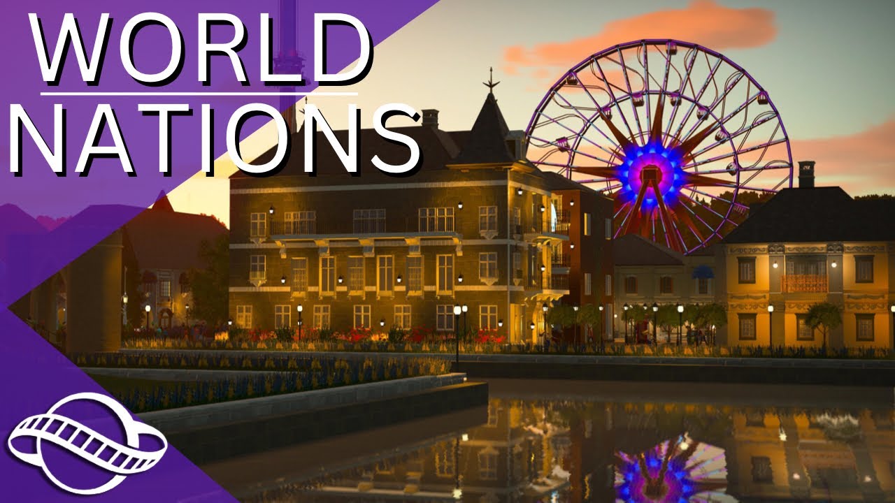 NATIONS OF THE WORLD THEME PARK - Planet Coaster Park Spotlight