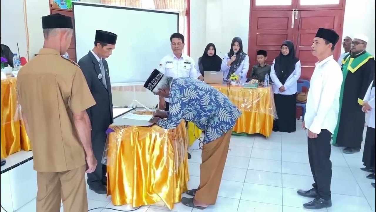 Pengambilan Sumpah Jabatan dan Pelantikan Tuha Peut Deuah dan Paya Lumpat Periode 2026-2031.
