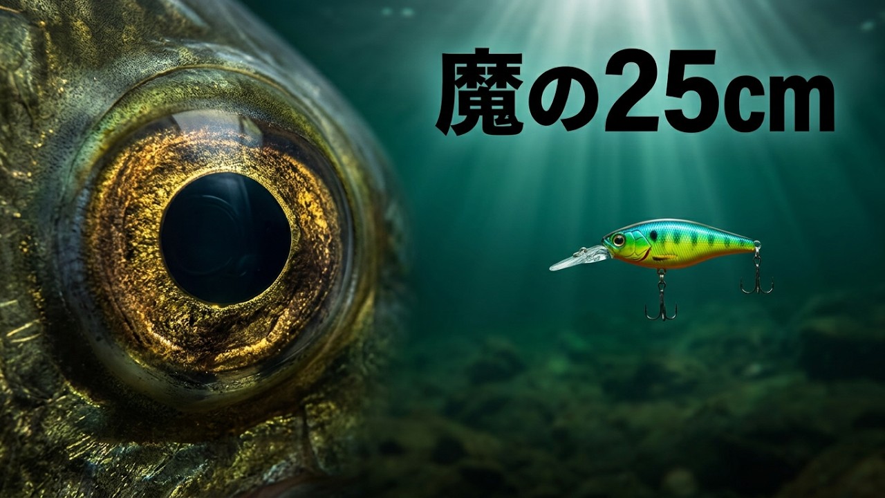 知らないとヤバイ! ブラックバスの視力は0.1だが! 視野は300度まる見え!【ブラックバスの生態】
