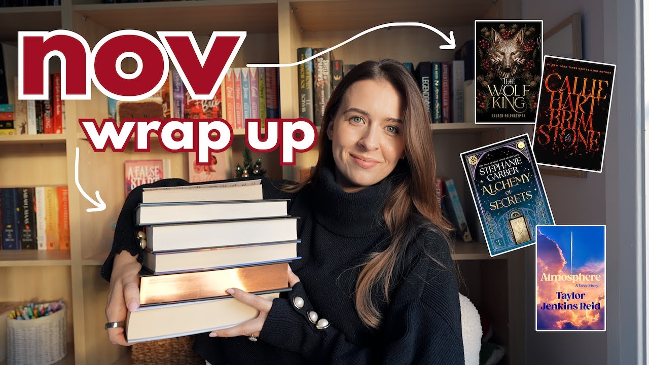 Подведение итогов чтения за ноябрь 📚 dnfs и новые фавориты уровня God 🎄🌟 Bookmas 5 !!