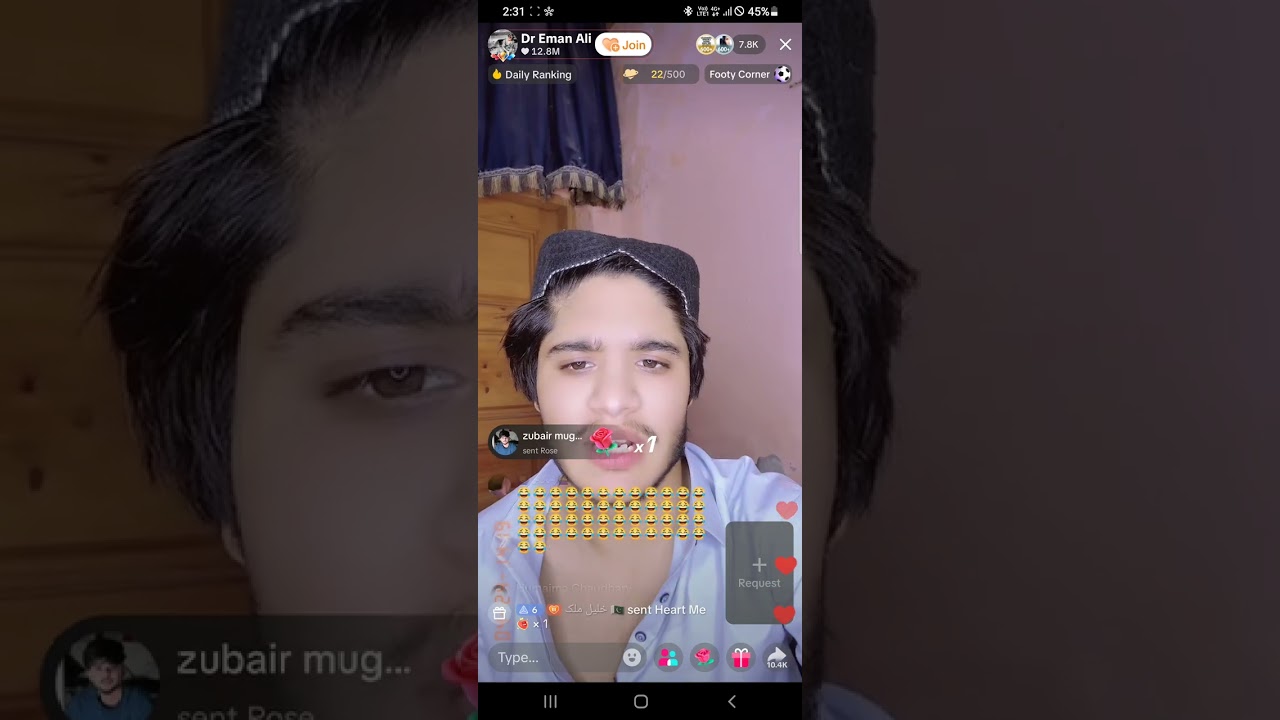 Dr eman vs sonna tiktok live funny mache 😀 😄 🤣 😆 😂 