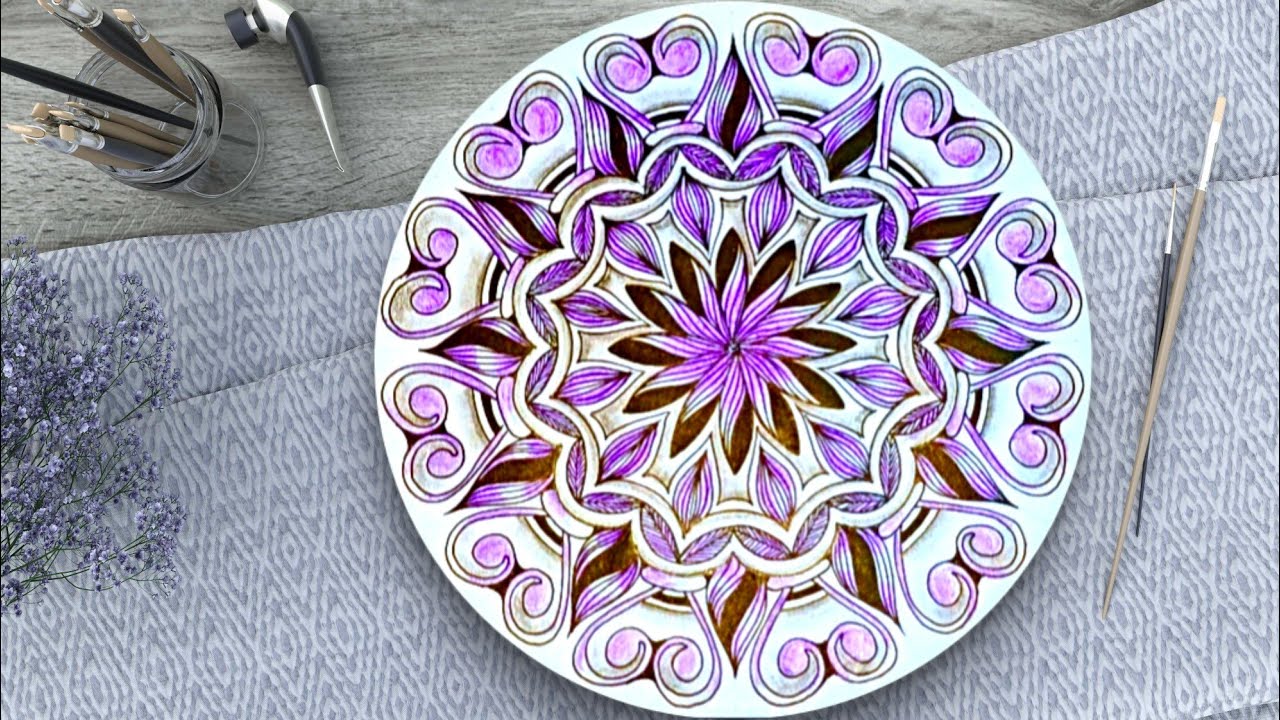 Pattern 1078|Zentangle art|Doodle art|Zentangle|Zendoodle|Zentangle pattern|Zentangle tutorial 