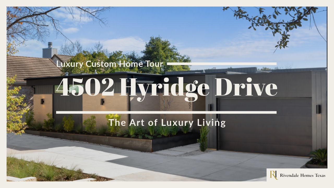 Stunning Luxury Home Tour: 4502 Hyridge Dr. Austin, Texas - Your Dream Home Awaits!
