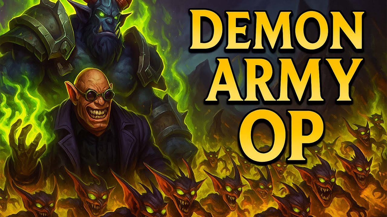 DEMON ARMY UNLEASHED! - Demonology warlock pvp the war within 11.1.7