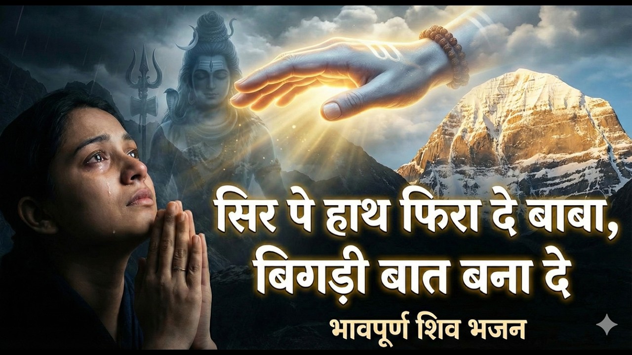 सिर पे हाथ फिरा दे बाबा (Sir Pe Hath Fira De Baba) | Bigdi Baat Bana De | Heart Touching Shiv Bhajan