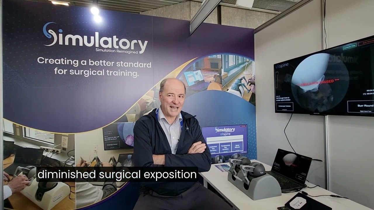 Simulatory VRspine testimonial: Dr. Jean-Yves Fournier