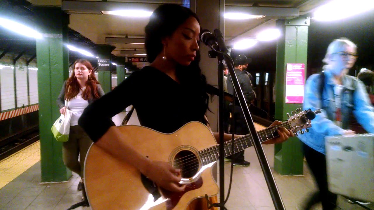 Najah Lewis's Union Square Subway Station Guitar Harmony