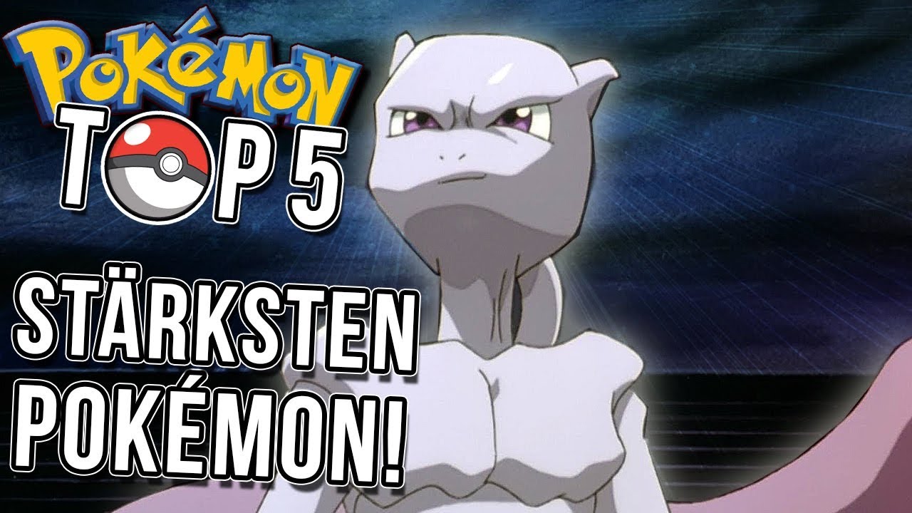 Top 5 STÄRKSTE Pokémon wegen ihrer Basiswerte!