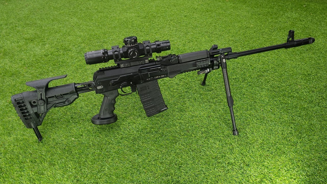 Сайга-308 исп.61 со стволом 555 мм. Подготовлена к тесту, обзор доработок, предварительный результат