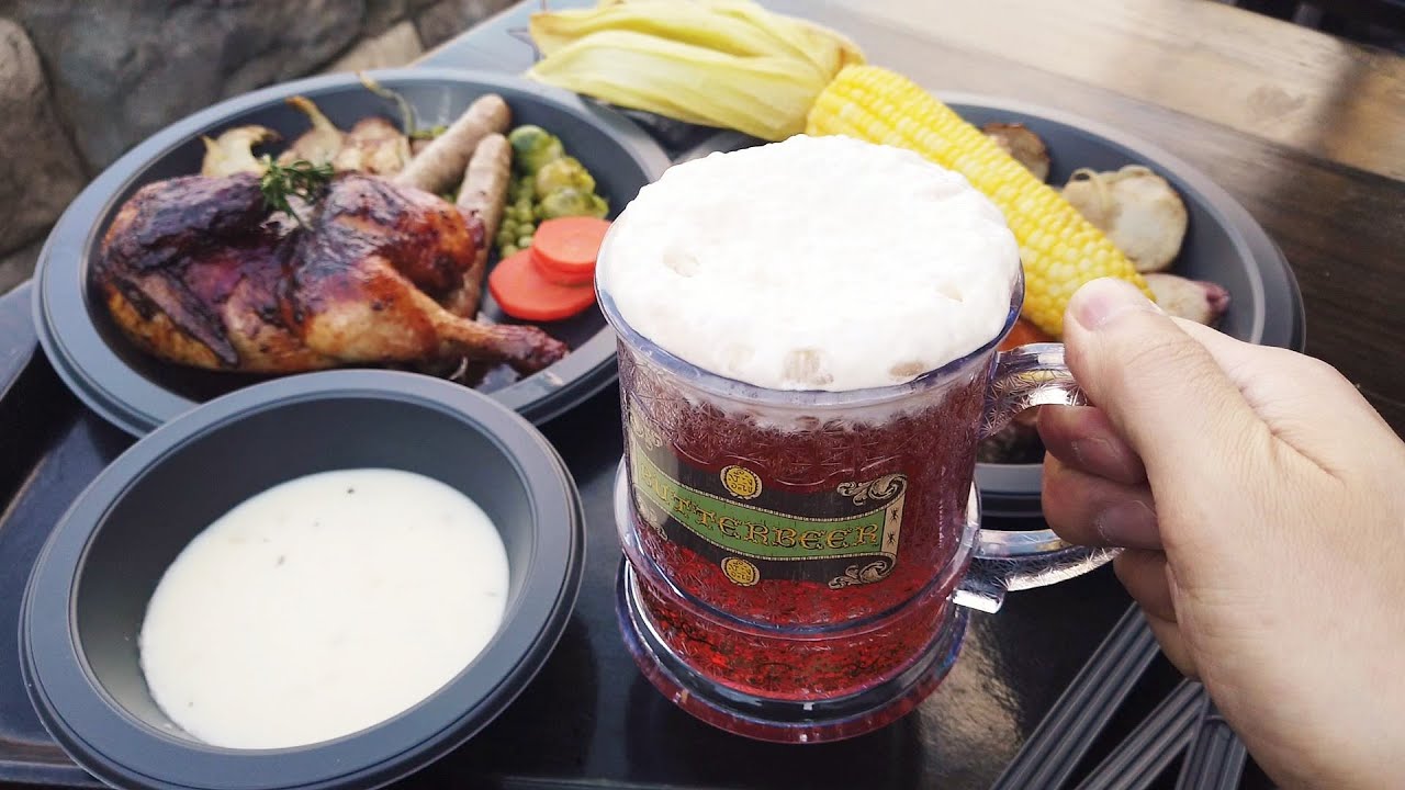 USJ Harry Potter Three Broomsticks Christmas Foods Universal Studios Japan