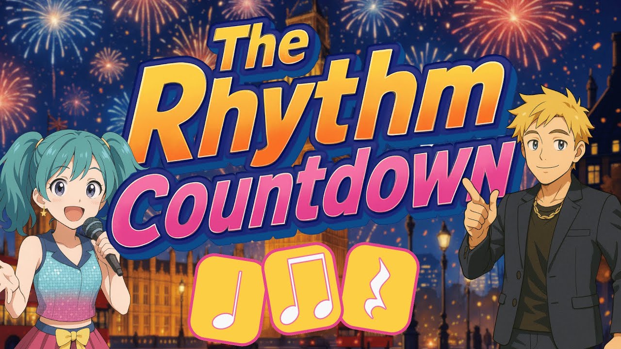 The Rhythm Countdown | Music Rhythm Play Along | Happy New Year | New Year Eve | With Voice Over
