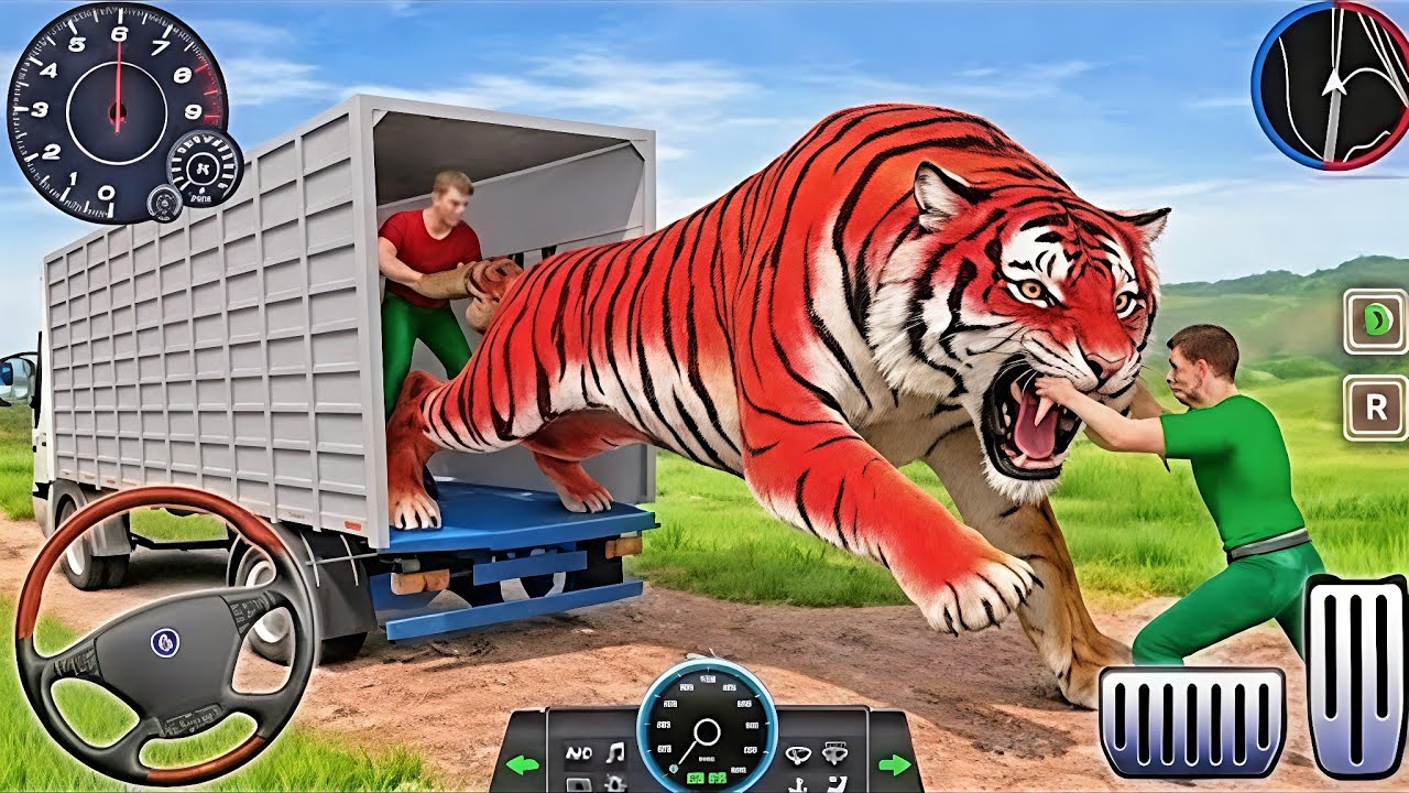 Animal Cargo Truck Driving Game 3D - Animal Transport Cargo Truck - Android Gameplay 2027