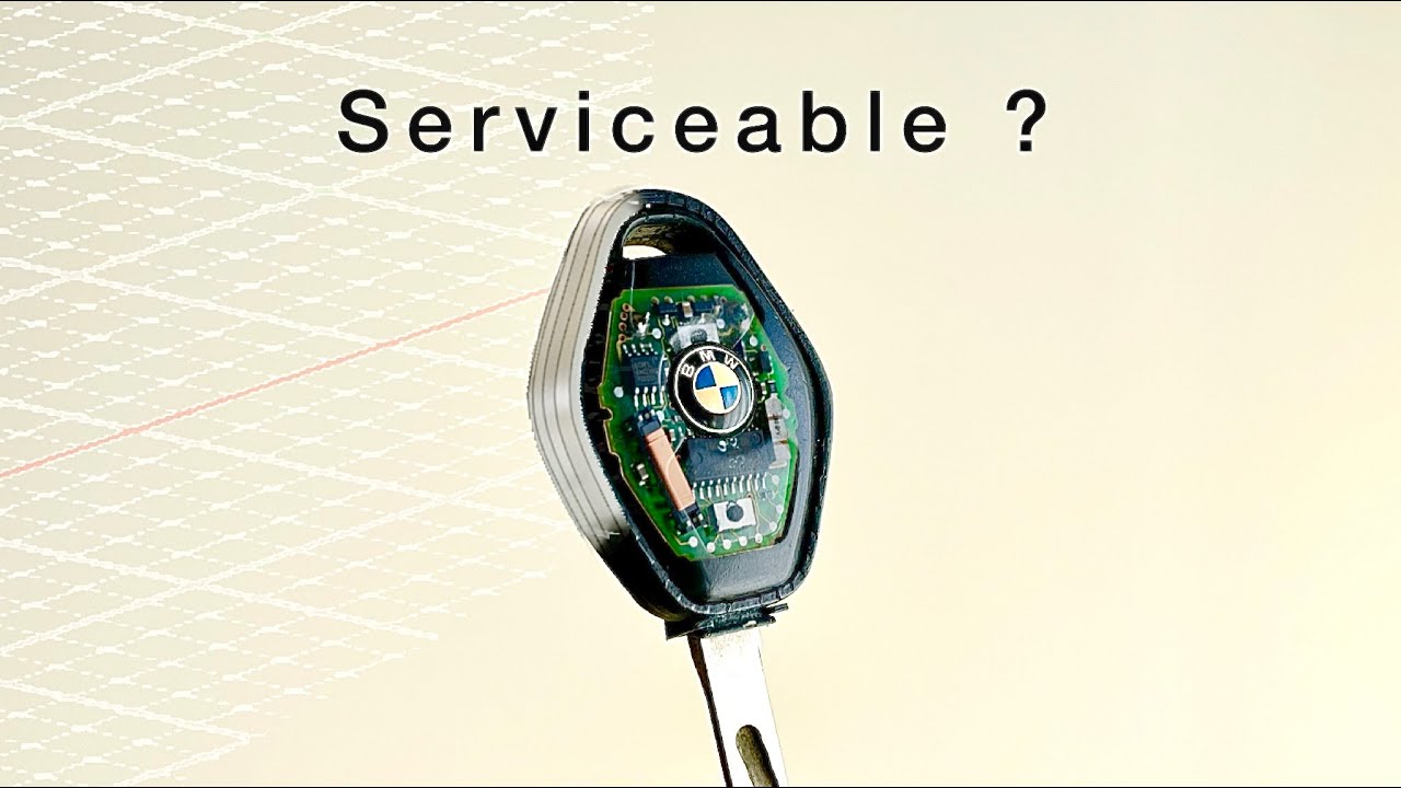 Key battery replacement & reprogramming. Permanently serviceable key fob | BMW e46 e38 e39 e53
