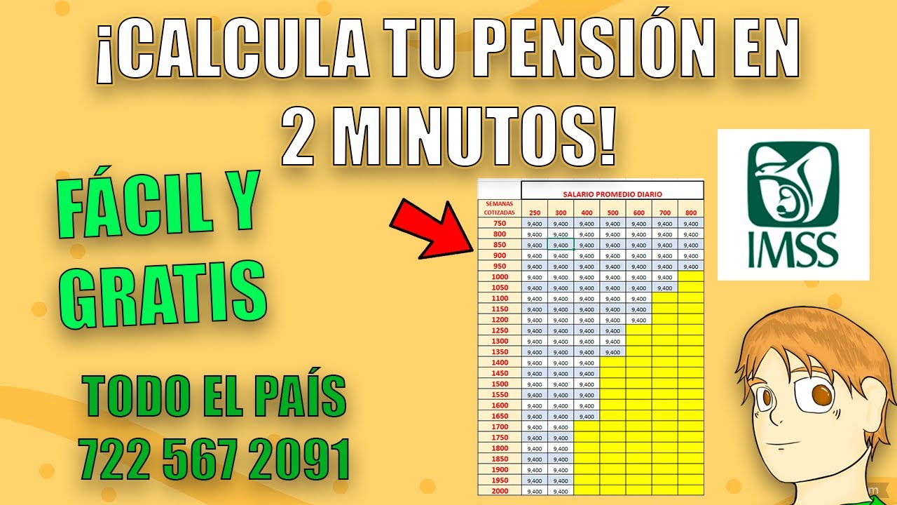 CALCULA TU PENSI&Oacute;N EN 2 MINUTOS | LEY 73 IMSS