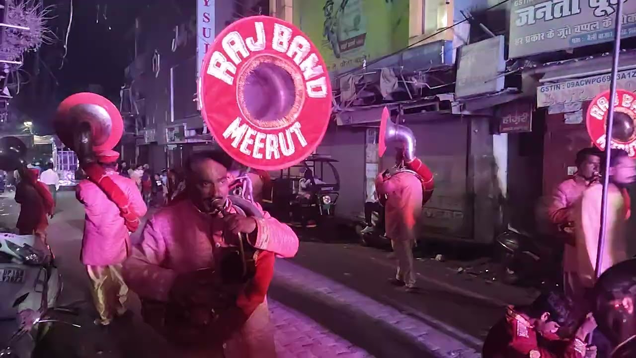 meerut bhairav baba mandir shobha yatra 2025 part 3