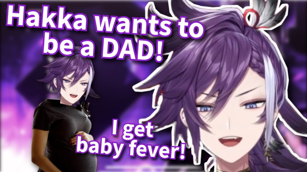 Hakka gets BABY FEVER when he talks about bein a FATHER!【Holostars EN | Banzoin Hakka】