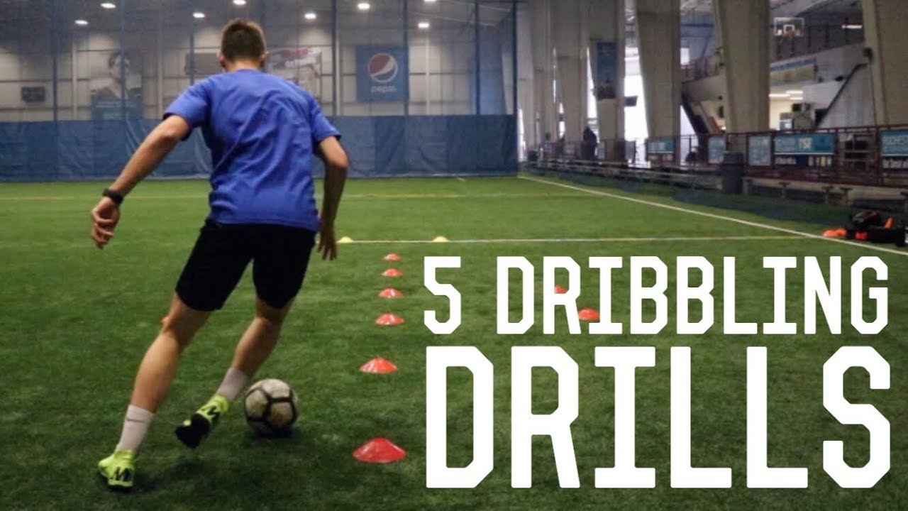 5 Individual Dribbling Training Drills | Training Inspired By Messi, Neymar, Ronaldo