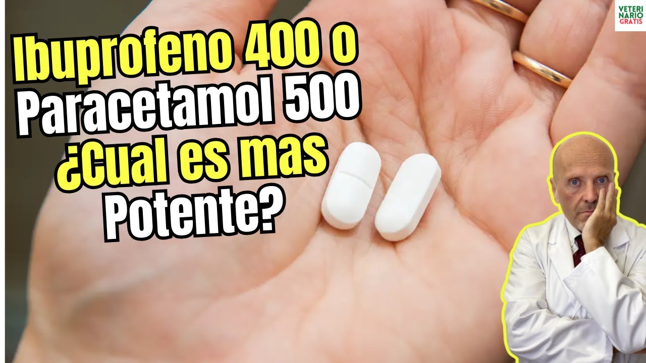 💊🤔 PARACETAMOL 500 O IBUPROFENO 400: &iquest;CU&Aacute;L ES M&Aacute;S POTENTE EN PERSONAS? ⚖️👥