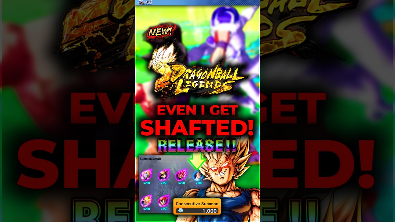 Even I GET SHAFTED When Summoning In Dragon Ball Legends... 😭
