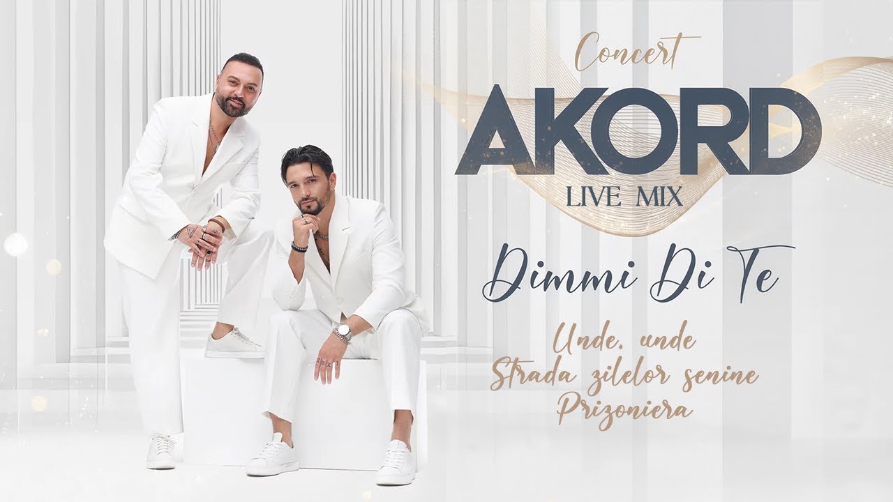 AKORD - MIX DE HITURI LIVE | Unde x Strada zilelor senine x Prizoniera | 2024 I Chișinău I Moldova.