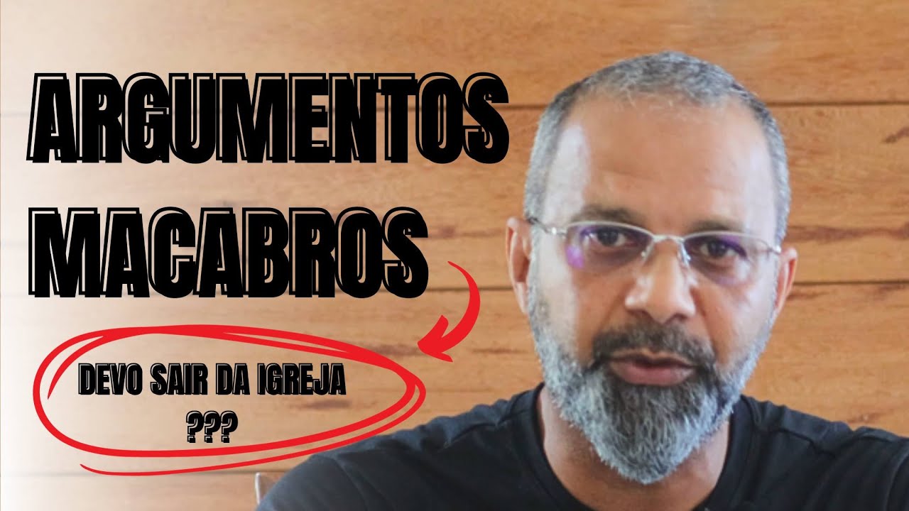 PR.ANDRE REZENDE - DEVO SAIR DA IGREJA? ( ARGUMENTOS MACABROS )