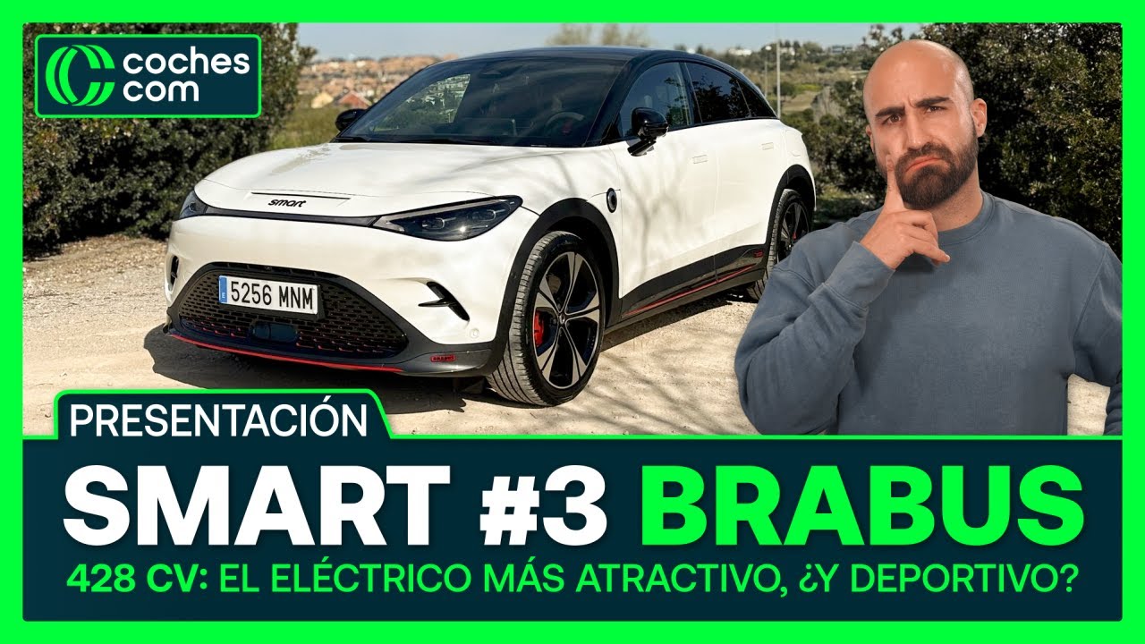 smart #3 Brabus 2024: el SUV coupé más atractivo ¿y deportivo? | Prueba | Review coches.com