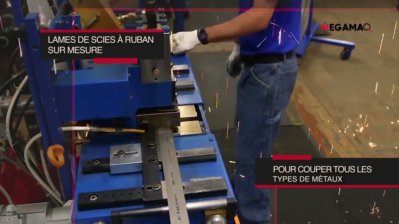 VENTE DE MACHINES OUTILS ET LAMES DE SCIES A RUBAN - MegaMaq