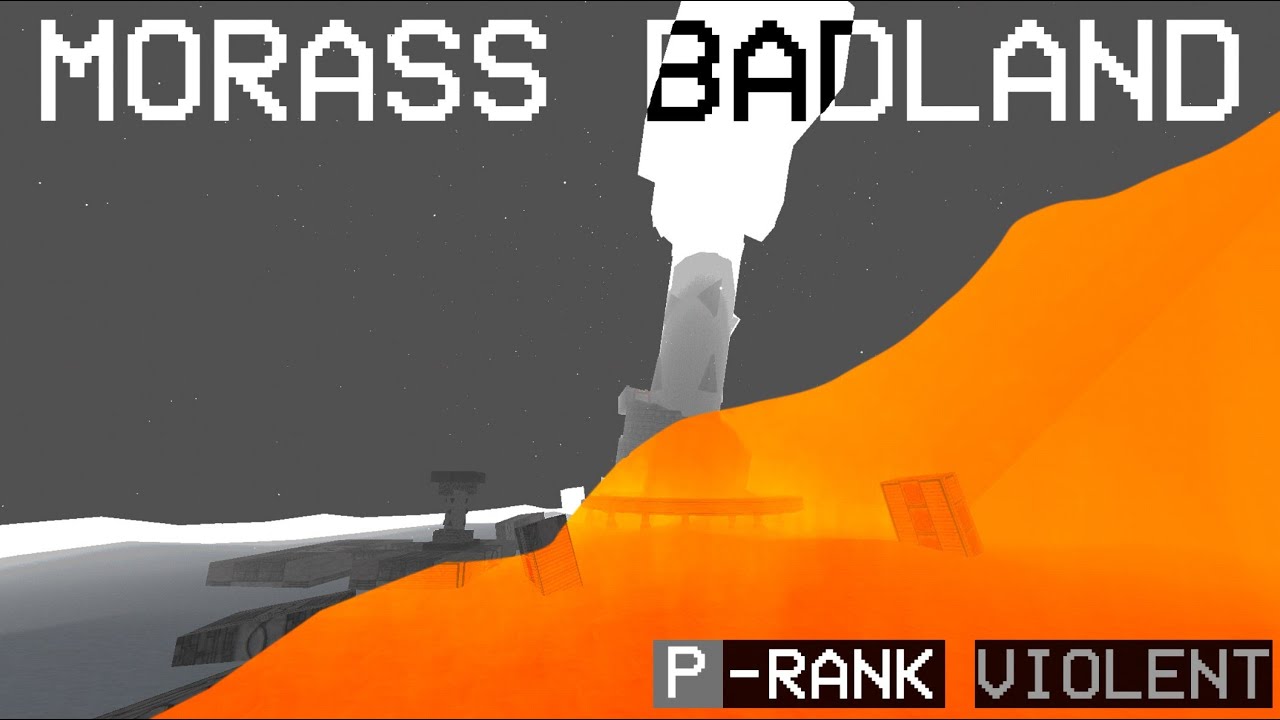 THIS LEVEL CHANGES WHILE YOU PLAY // MORASS BADLAND // UNIQUE CUSTOM LEVEL // P-RANK / ULTRAKILL