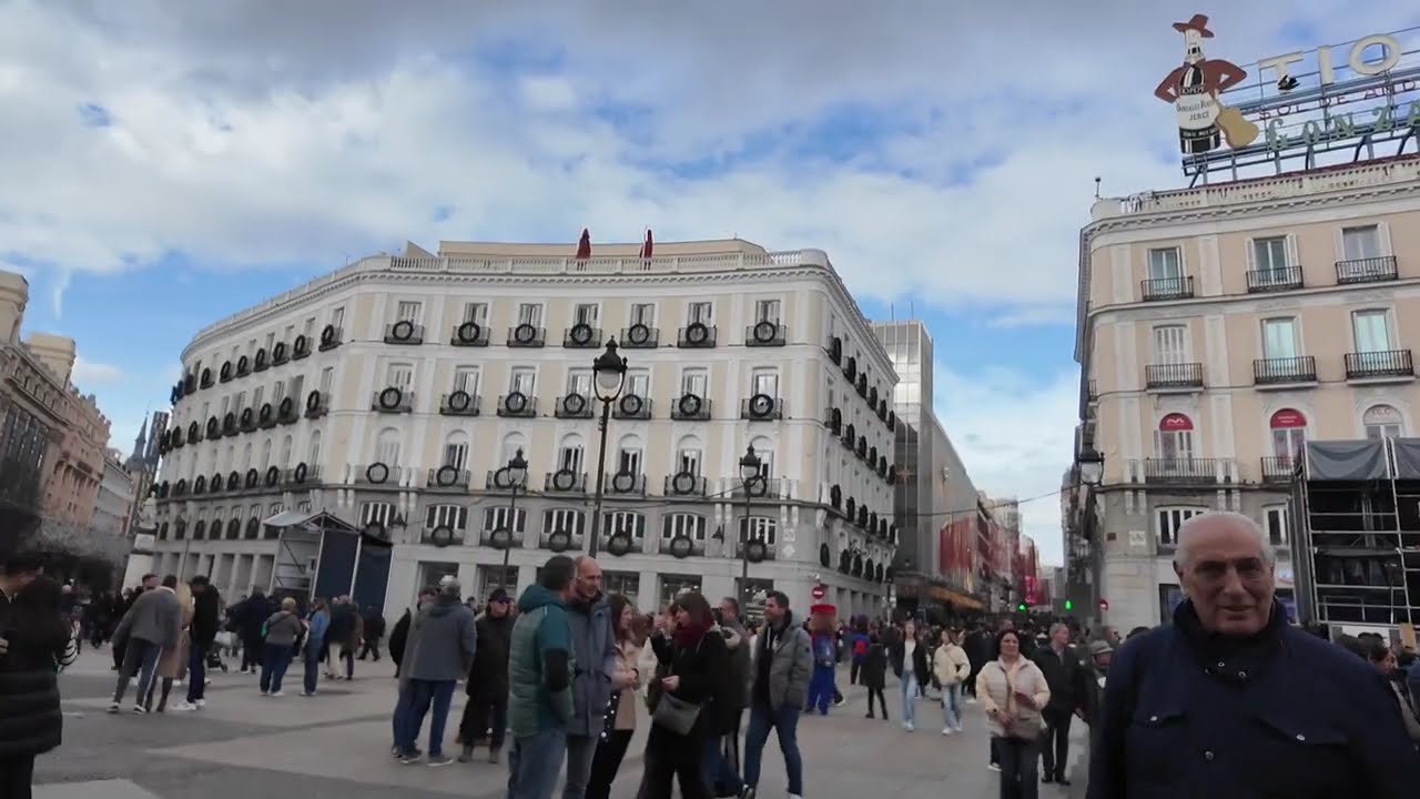Madrid City Center Walking Tour 🇪🇸 | 1 Hour Pure Sound & Ambience