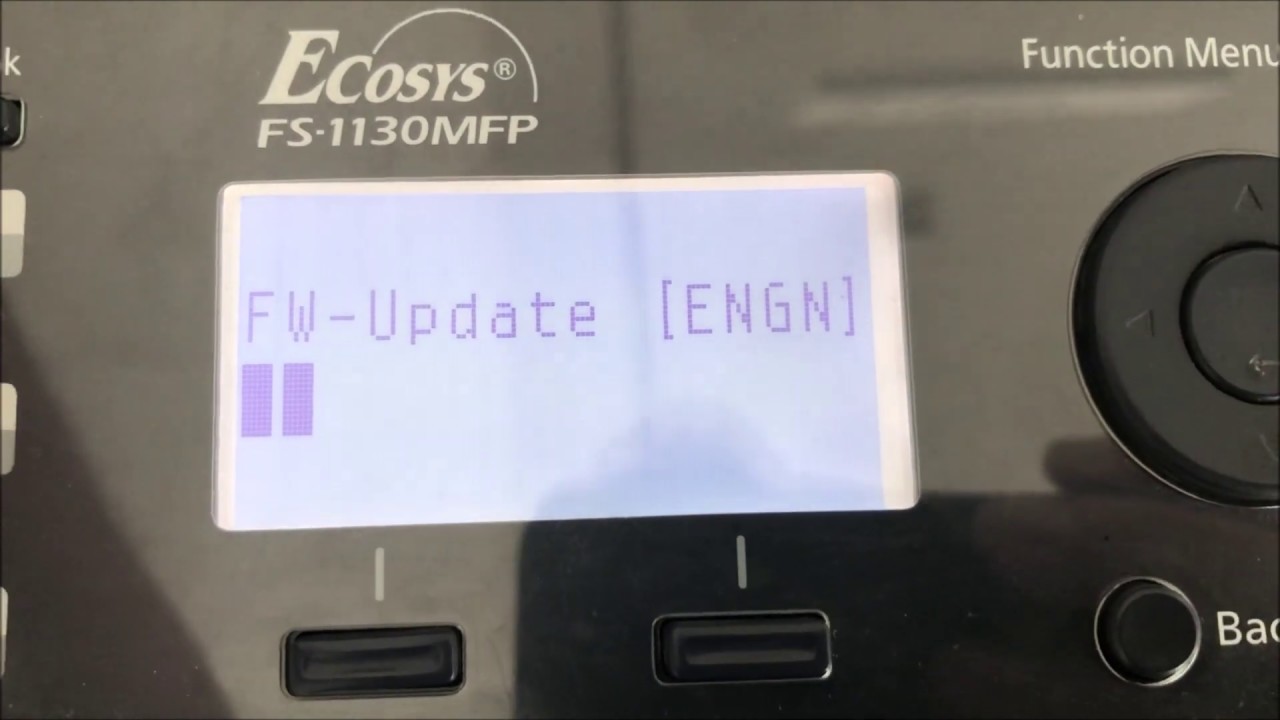 How to install the Kyocera / copystar firmware update? FS1028 / FS1128 / m2030dn / M2530dn / FS-1130