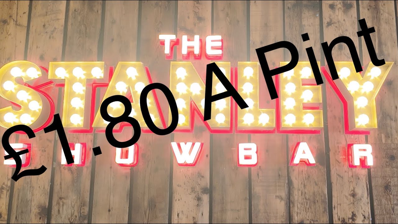 Behind the scenes at the Stanley Show bar #blackpool, let’s check it out.