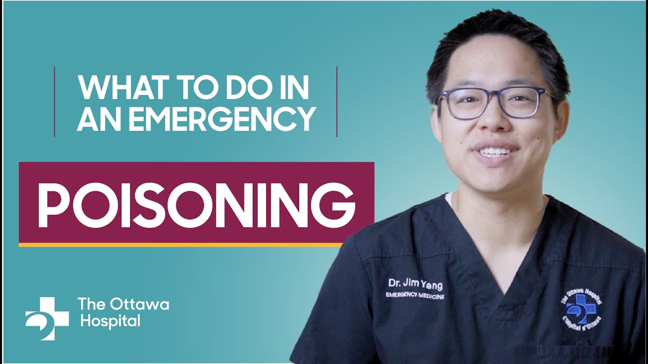 What to do in case of general poisoning