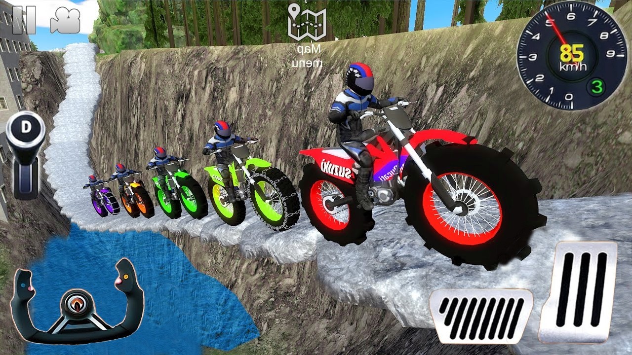 Impossible Bike Stunts Driving - Dirt Bikes Racing Simulator 2026 For Android IOS Mud gameplay [FHD]