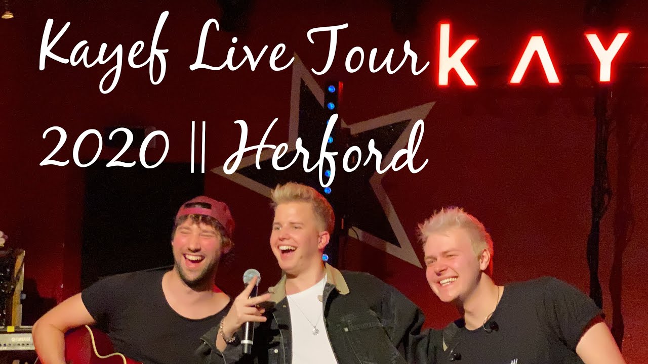 Kayef Live Tour 2020 || Herford