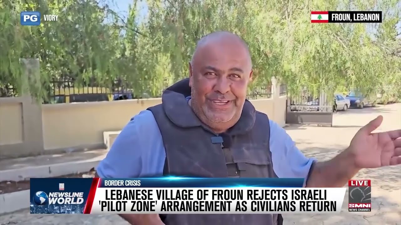 LEBANESE VILLAGE OF FROUN REJECTS ISRAELI 'PILOT ZONE' ARRANGEMENT AS CIVILIANS RETURN