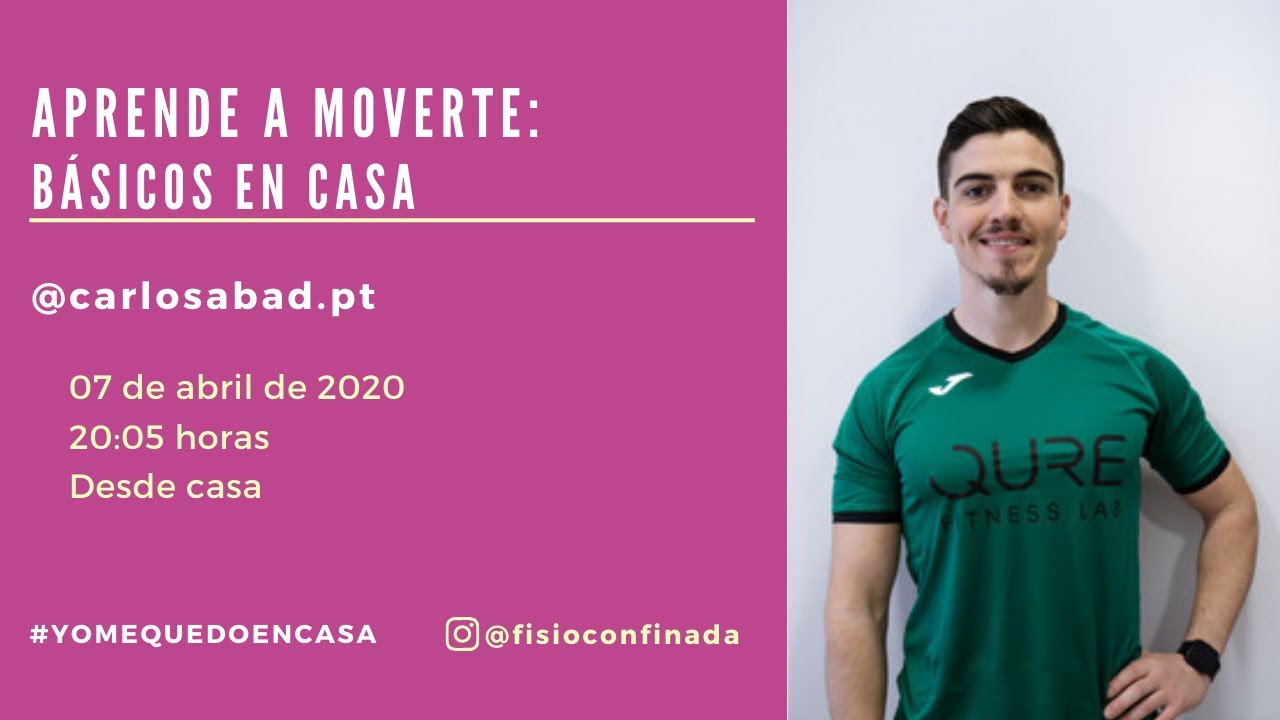 Core & Mobility #5 con Carlos A. (@carlosabad.pt): Aprende a moverte