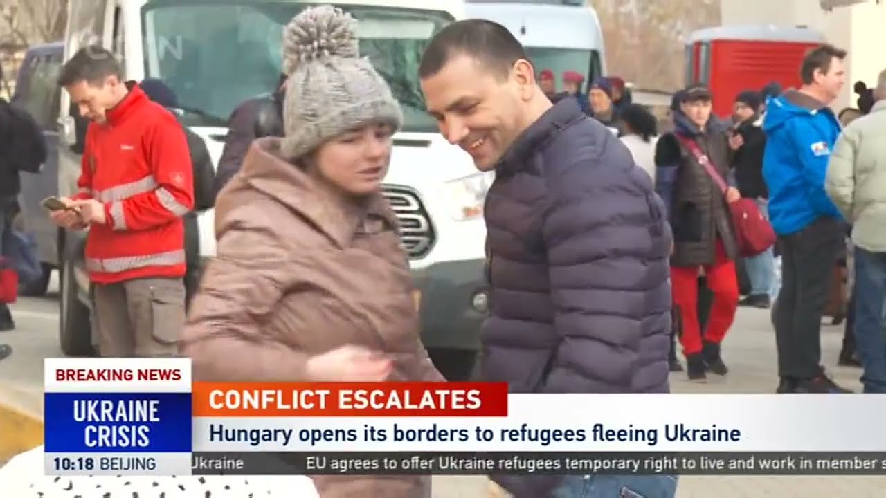 CONFLICT ESCALATES: Hungary opens its borders to refugees fleeing Ukraine