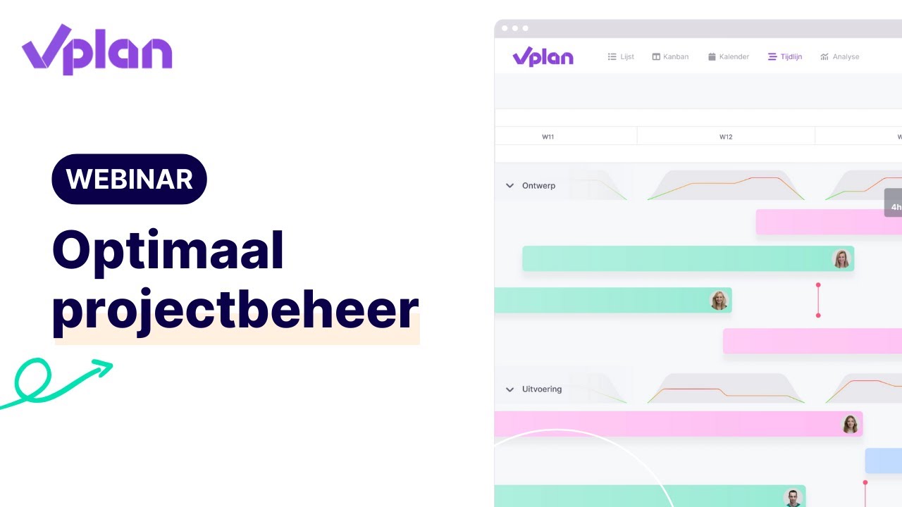 Webinar optimaal projectbeheer vPlan